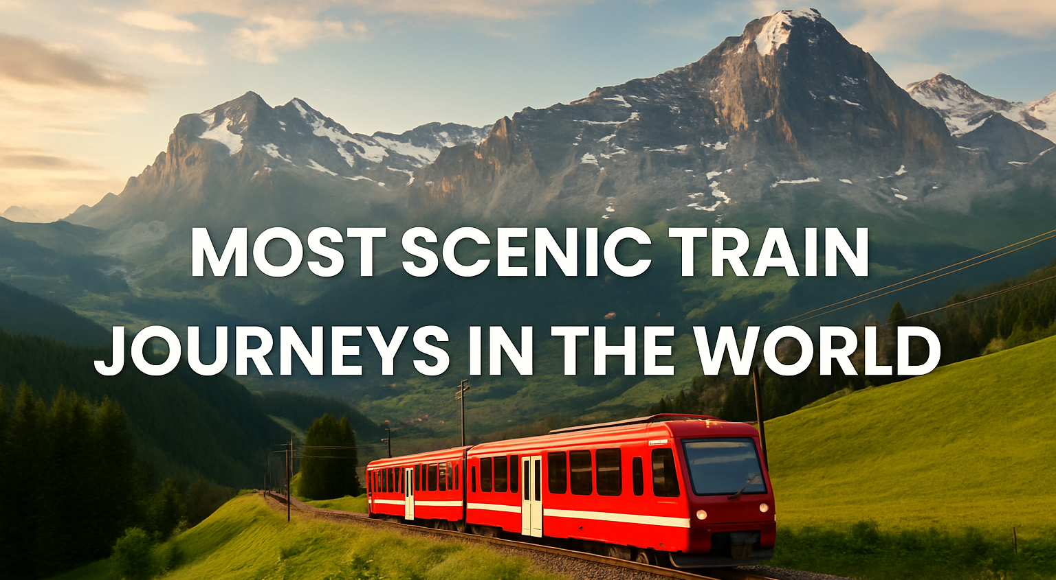 🛤️ Most Scenic Train Journeys in the World (2025 Edition)